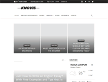 Tablet Screenshot of knovis.com